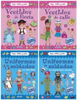 VESTIDOS DE FIESTA ( PEGAR, DOBLAR Y VESTIR )