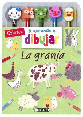 LA GRANJA -COLOREA Y APRENDE A DIBUJAR