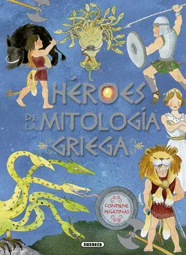 HEROES DE LA MITOLOGÍA GRIEGA CON PEGATINAS