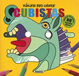 MASCARAS PARA COLOREAR CUBISTAS