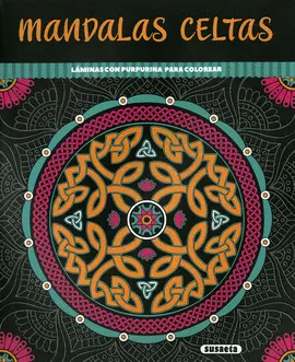 MANDALAS CELTAS CON PURPURINA