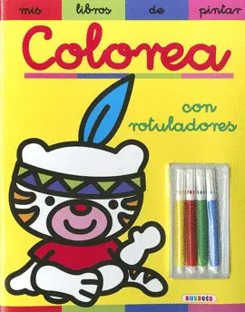 COLOREA CON ROTULADORES
