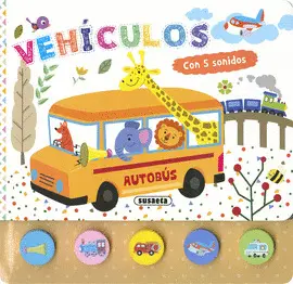 VEHÍCULOS. CON 5 SONIDOS