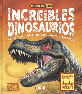INCREÍBLES DINOSAURIOS.MAQUETAS 3D