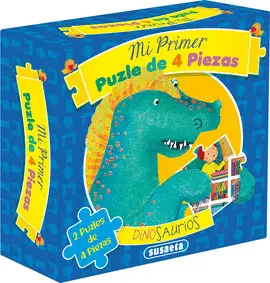 DINOSAURIOS. MI PRIMER PUZLE DE 4 PIEZAS