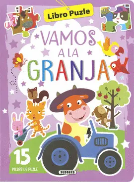 VAMOS A LA GRANJA. LIBRO PUZLE VAMOS A LA GRANJA. LIBRO PUZLE
