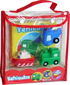 VEHICULOS. LIBRO PARA EL AGUA