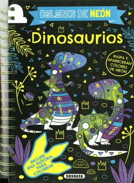DINOSAURIOS. COLORES DE NEON