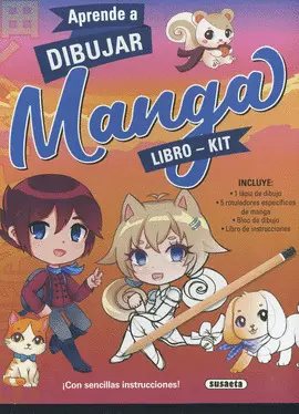 APRENDE A DIBUJAR MANGA. LIBRO KIT