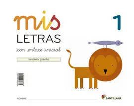 1 MIS LETRAS 1 (CUAD+CUENTO) ED13