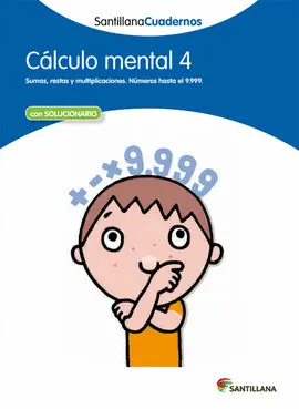 4 CALCULO MENTAL SANTILLANA CUADERNOS ED12
