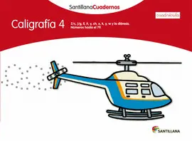 4 CALIGRAFIA CUADRICULA SANTILLANA CUADERNOS ED12