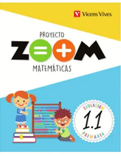 V1 MATEMATICAS 1 PROYECYO ZOOM 3 TRIMESTRES CON KIT MATERIAL MANIPULABLE