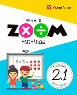V2 MATEMATICAS 2 ZOOM PROYECYO ZOOM 3 TRIMESTRES CON KIT DE MATERIAL MANIPULAB