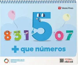 4 AÑOS + QUE NUMEROS CUADERNO 5