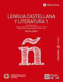 1 BA LENGUA CASTELLANA Y LITERATURA 1 COMUNIDAD EN RED NUEVA EDICIÓN