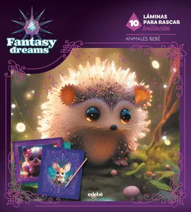 Láminas para Rascar: Dragones Bebé