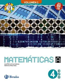 4 ESO MATEMÁTICAS 4 A ESO 3 VOLÚMENES PROYECTO 5 ETAPAS 4 ESO MATEMÁTICAS 4 A ESO 3 VOLÚMENES PROYECTO 5 ETAPAS