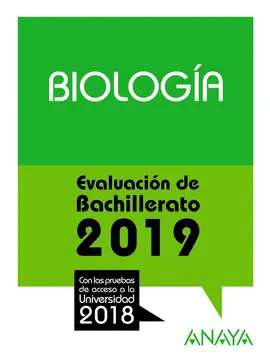 BIOLOGÍA PREPARA LA EVALUACIÓN DE BACHILLERATO 2019