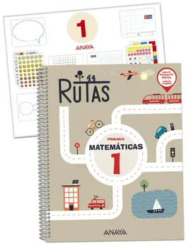 V1 MATEMÁTICAS 1. RUTAS. EP(INCLUYE MATERIAL MANIPULATIVO)