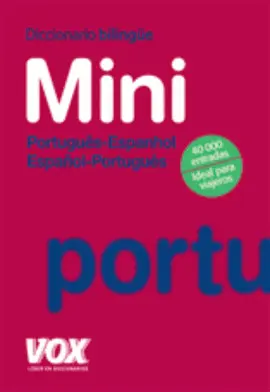 DICCIONARIO MINI VOX PORTUGUES- ESPAÑOL