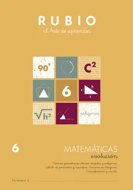 RUBIO EVOLUCION Nº 6 - MATEMATICAS