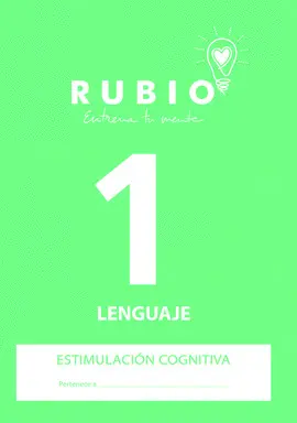 LENGUAJE 1 ENTRENA TU MENTE - ESTIMULACION COGNITIVA RUBIO