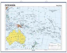 OCEANÍA, FÍSICO / POLÍTICO OCEANÍA, FÍSICO / POLÍTICO