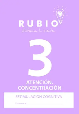 ESTIMULACION COGNITIVA. ATENCION - CONCENTRACION 3