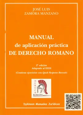 MANUAL DE APLICACIÓN PRÁCTICA DE DERECHO ROMANO