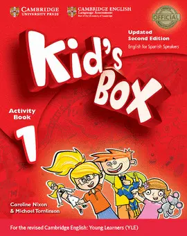 V1 KID'S BOX LEVEL 1 ACTIVITY BOOK WITH CD-ROM UPDATED ENGLISH FOR SPANISH SPEAKERS