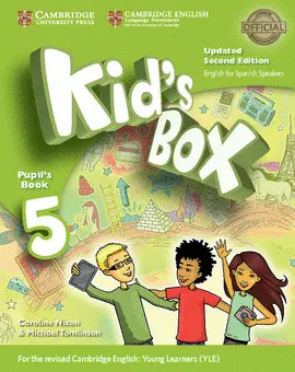 V5 KID'S BOX LEVEL 5 PUPIL'S BOOK UPDATED ENGLISH FOR SPANISH SPEAKERS 2ND EDITION