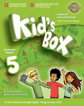 V5 KID'S BOX ACTIVITY BOOK WITH CD ROM AND MY HOME BOOKLET UPDATED ENGLISH