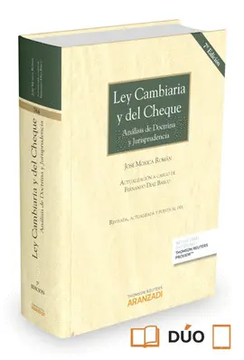 LEY CAMBIARIA Y DEL CHEQUE (PAPEL + E-BOOK)
