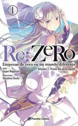 RE:ZERO Nº 01 (NOVELA) RE:ZERO Nº 01 (NOVELA)