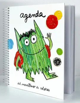 AGENDA EL MONSTRUO DE COLORES VA AL COLE
