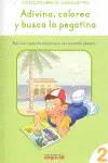 ADIVINA, COLOREA Y BUSCA LA PEGATINA.