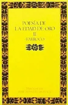 POESIA EDAD DE ORO II BARROCO