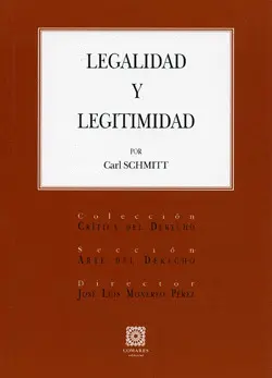LEGALIDAD Y LEGITIMIDAD.