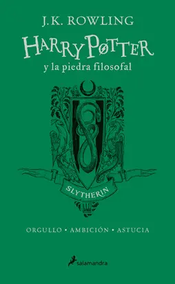 HARRY POTTER Y LA PIEDRA FILOSOFAL. SLYTHERIN HARRY POTTER Y LA PIEDRA FILOSOFAL. SLYTHERIN