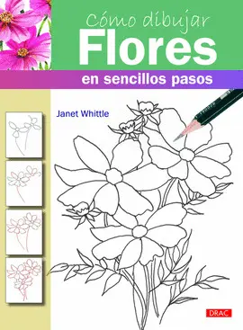 COMO DIBUJAR FLORES EN SENCILLOS PASOS COMO DIBUJAR FLORES EN SENCILLOS PASOS