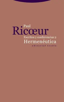 HERMENEUTICA - ESCRITOS Y CONFERENCIAS 2