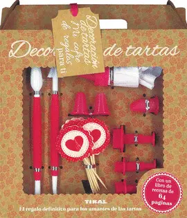 DECORACION DE TARTAS ( CAJA MOLDES + RECETAS )