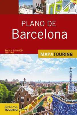 PLANO CALLEJERO DE BARCELONA