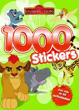 LA GUARDIA DEL LEON. 1.000 STICKERS
