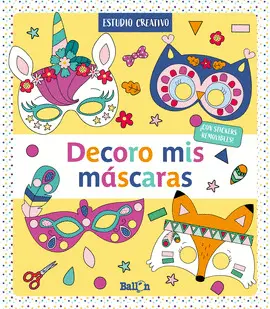 DECORO MIS MÁSCARAS  AMARILLO