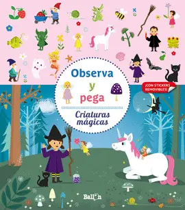 CRIATURAS MAGICAS OBSERVA Y PEGA CRIATURAS MAGICAS OBSERVA Y PEGA