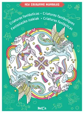 NEW COLOURING MANDALAS-CRIATURAS FANTÁSTICAS NEW COLOURING MANDALAS-CRIATURAS FANTÁSTICAS