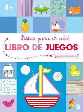 LISTOS PARA EL COLE-LIBRO DE JUEGOS +4 LISTOS PARA EL COLE-LIBRO DE JUEGOS +4
