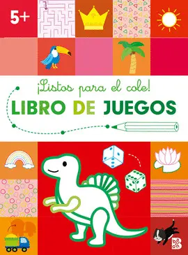 LISTOS PARA EL COLE-LIBRO DE JUEGOS +5 LISTOS PARA EL COLE-LIBRO DE JUEGOS +5
